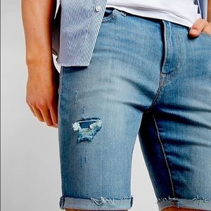 RETROFIT Distress Mens Jeans Shorts Size 30.